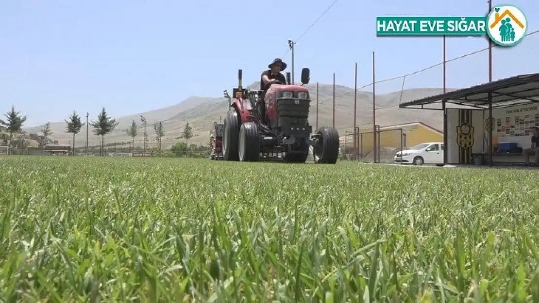 Yeni Malatya Stadyumunun zemini bakıma alındı