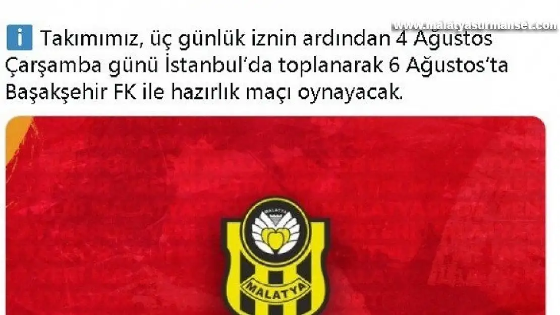 Yeni Malatyaspor, 3. etap kamp çalışmalarını tamamladı