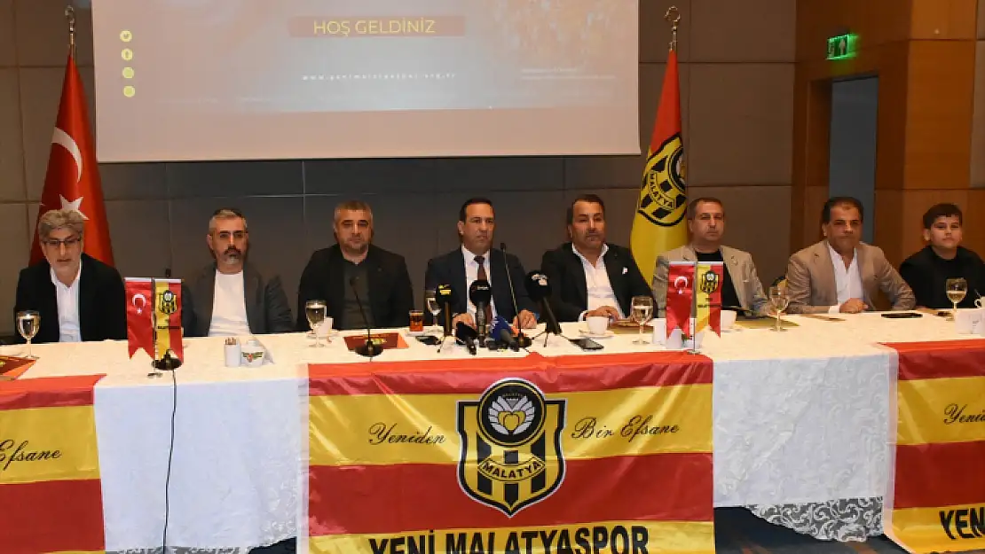 Yeni Malatyaspor Kulübü Başkanı Adil Gevrek, kulübün borçları için destek istedi: