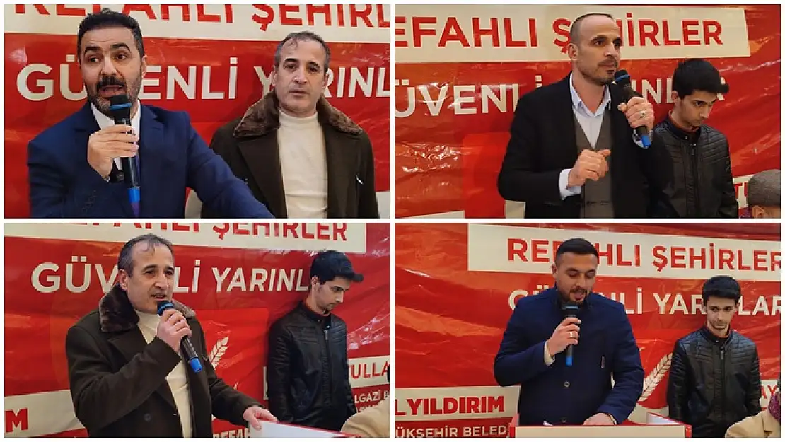 Yeniden Refah Partisi Encümen Tanıtım Toplantısı