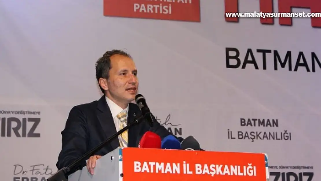Yeniden Refah Partisi Genel Başkanı Erbakan Millet altılı masadan da ümidi kesti