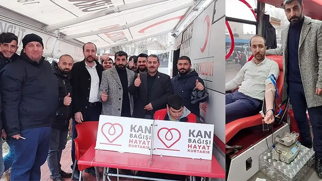 Yeniden Refah Partisi kan bağışladı