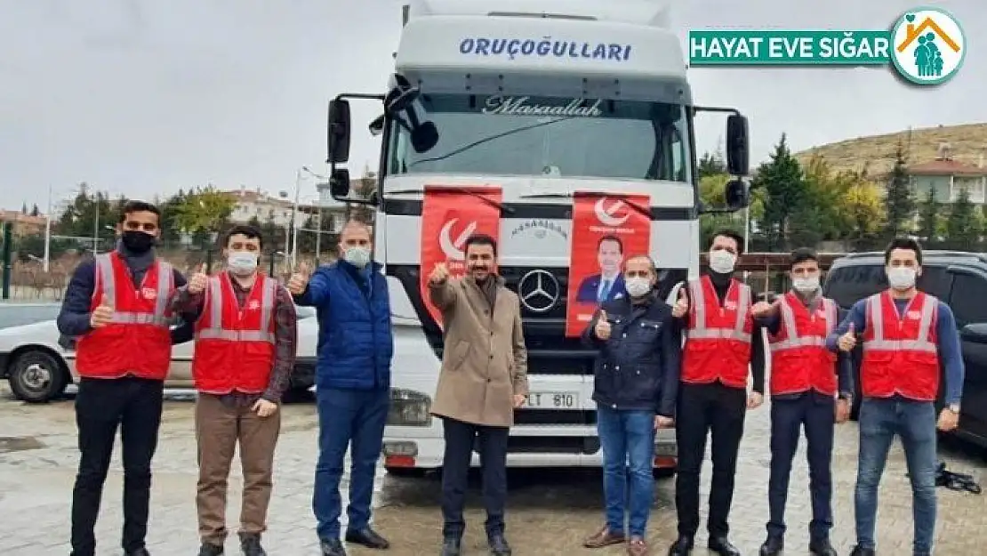 Yeniden Refah Partisinden İdlib'deki İhtiyaç Sahiplerine Un