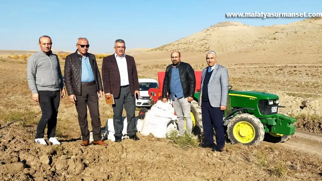 Yerli, ekmeklik ve makarnalık buğdaylarına deneme ekimi yapıldı