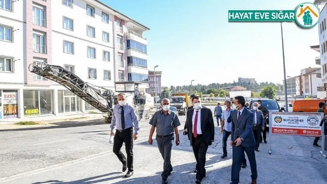 Yeşiltepe Adli Tıp Caddesi yenileniyor