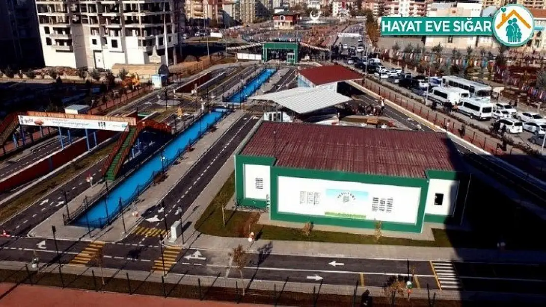 Yeşilyurt 'ta çocuk trafik eğitim parkında 24 bin öğrenciye eğitim