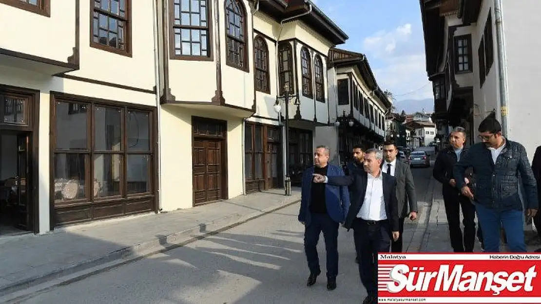 Yeşilyurt Belediye Başkanı Başkanı Çınar, çalışmaları yerinde inceledi