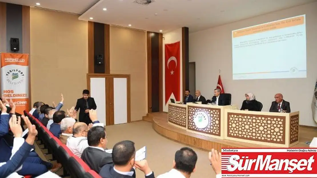 Yeşilyurt belediye meclisinin toplantıları canlı yayınlanıyor