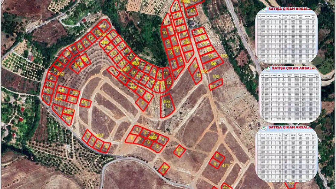 Yeşilyurt Belediyesi 106 Arsayı Satışa Çıkartıyor