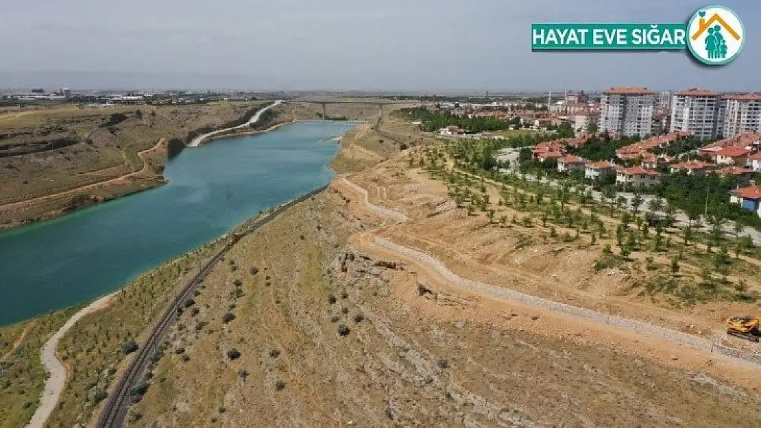 Yeşilyurt Belediyesi, millet bahçesindeki çalışmaları yoğunlaştırdı