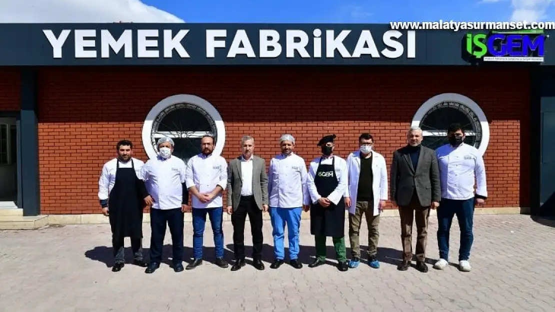 Yeşilyurt Belediyesi yemek fabrikası, nezih ve kaliteli hizmetlerini geliştirip ilerletiyor