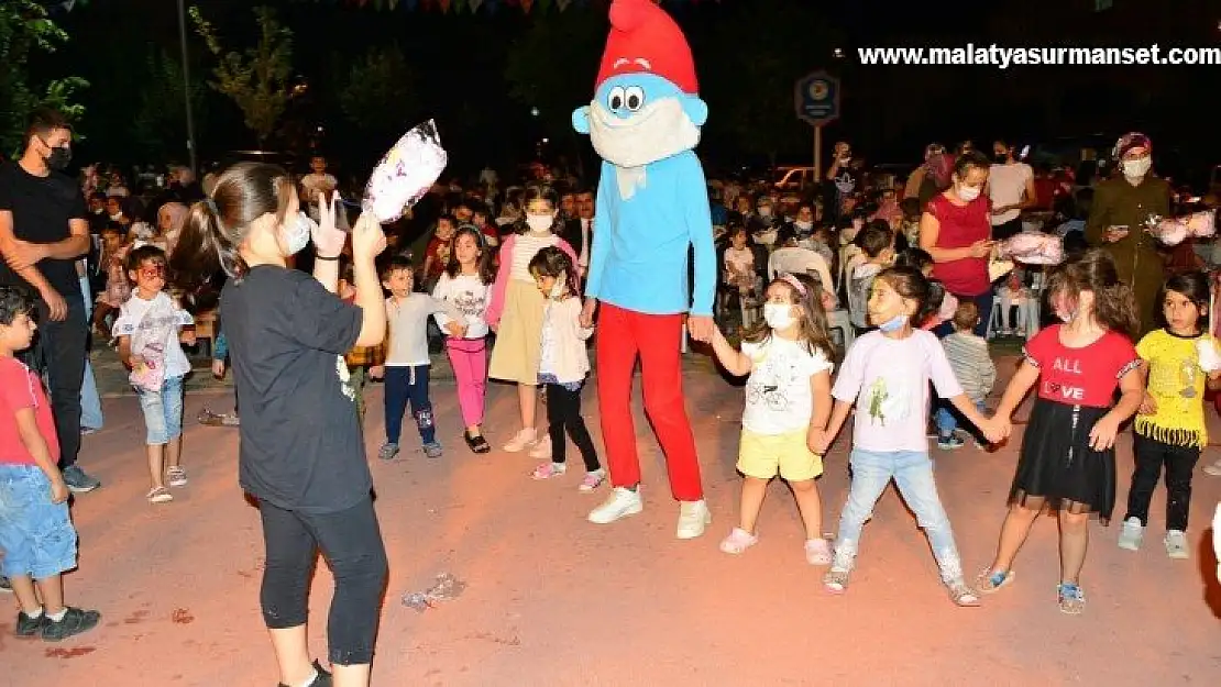 Yeşilyurt Çocuk Şenliği, renkli anlara sahne oldu