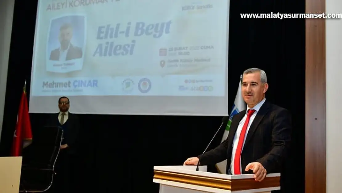 Yeşilyurt'ta ''ehli beyt ailesi'' paneli