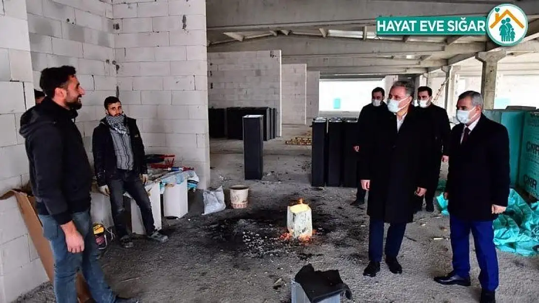 Yeşilyurt'ta Çilesiz Semt Pazarı ve Yaşam Merkezi yapımı sürüyor