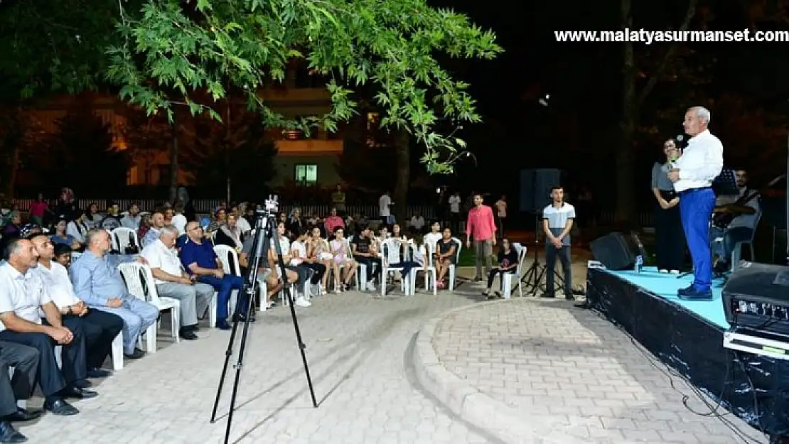 Yeşilyurt'ta sokak konserlerine yoğun ilgi