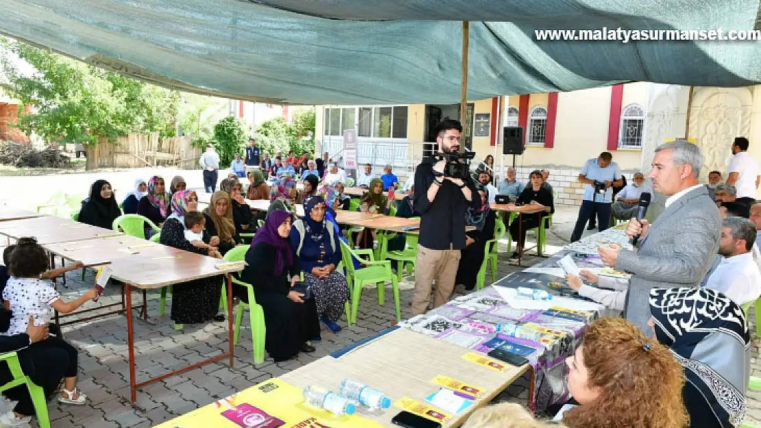 Yeşilyurt'ta söz kadınlarda