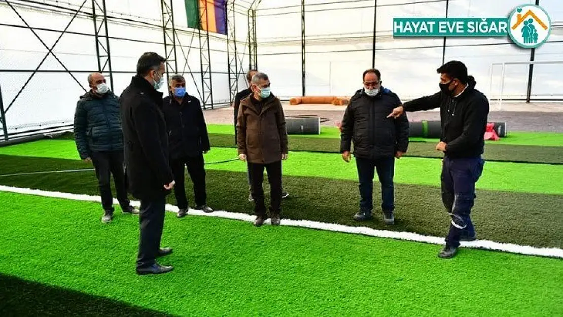 Yeşilyurt'ta spor projesiyle Yeşiltepe'nin cazibesini arttırılacak