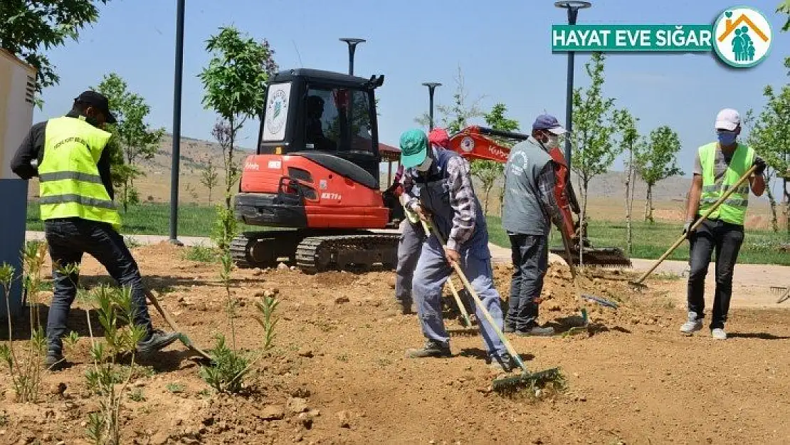 Yeşilyurt'ta yeşillendirme hizmetleri hız kazandı