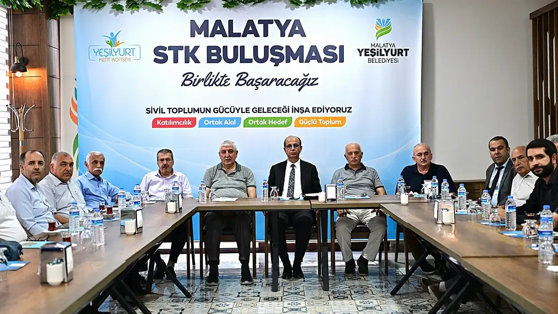 Yeşilyurt'un geleceğini şekillendirecek buluşma!