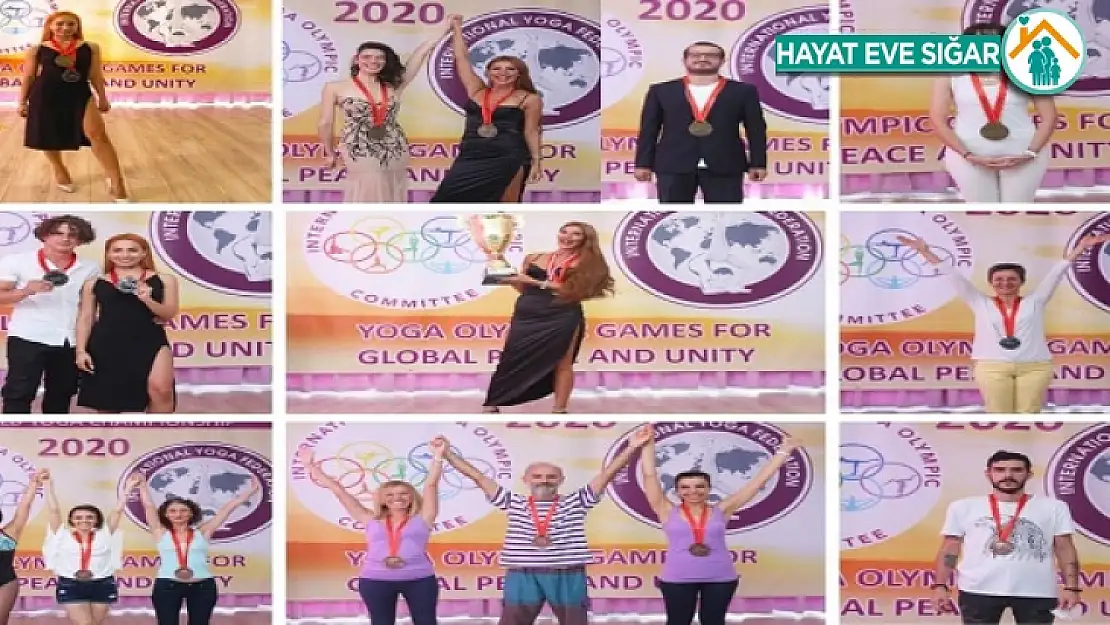 Yoga Olimpiyat Şampiyonları Madalyalarını Aldı