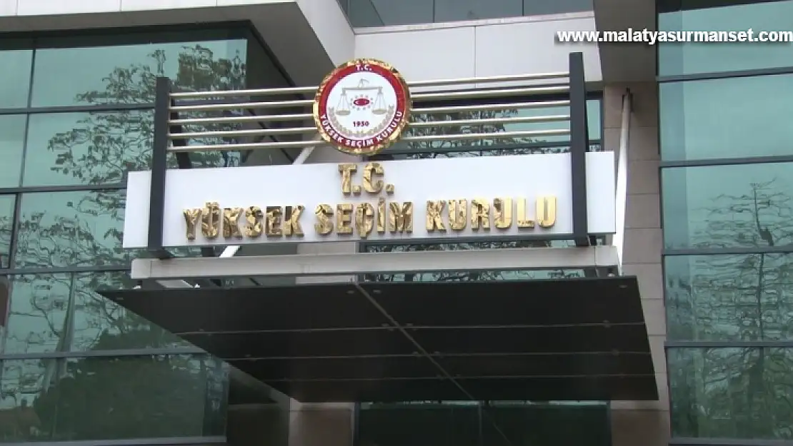 YSK'da 26 partinin aday listesinin incelenme işlemlerine devam ediliyor