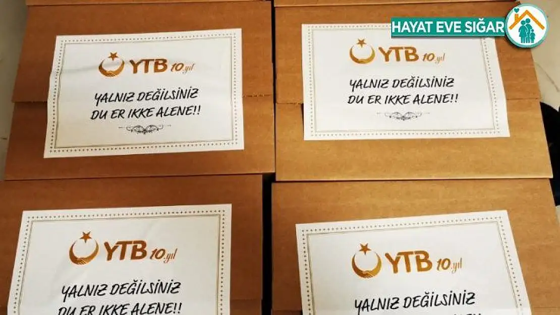 YTB desteğiyle Danimarka'da yaşlı vatandaşlara bayram hediyesi