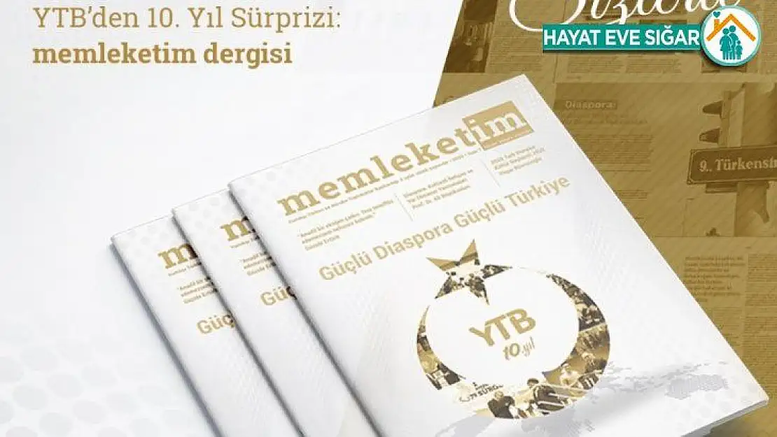 YTB'nin 'Memleketim' dergisi okuyucuyla buluştu