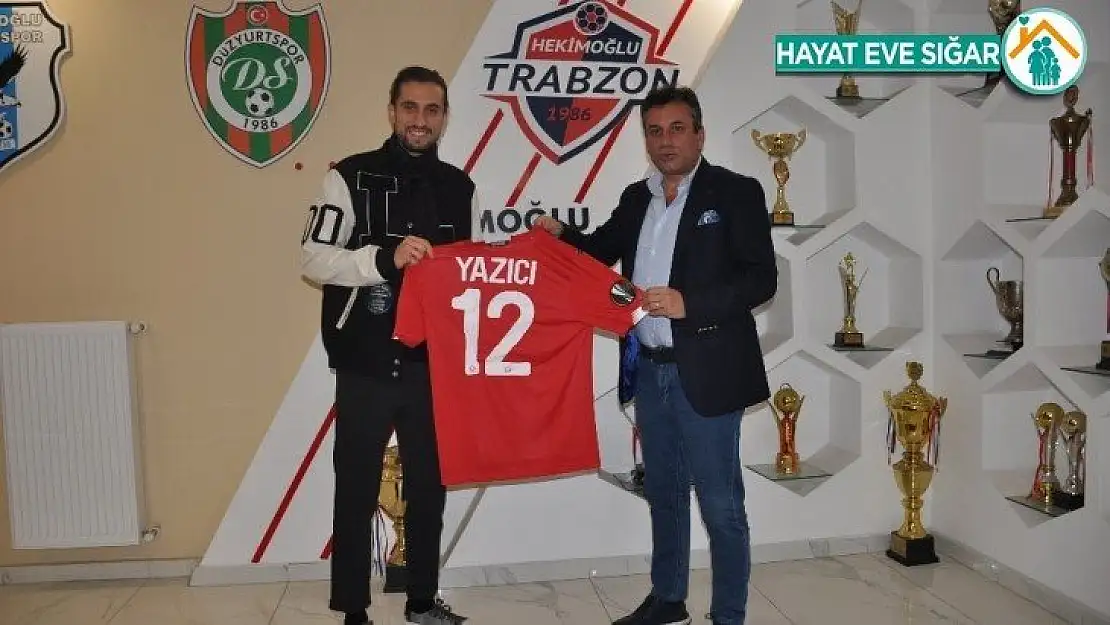 Yusuf Yazıcı, Hekimoğlu Trabzon FK'yı ziyaret etti