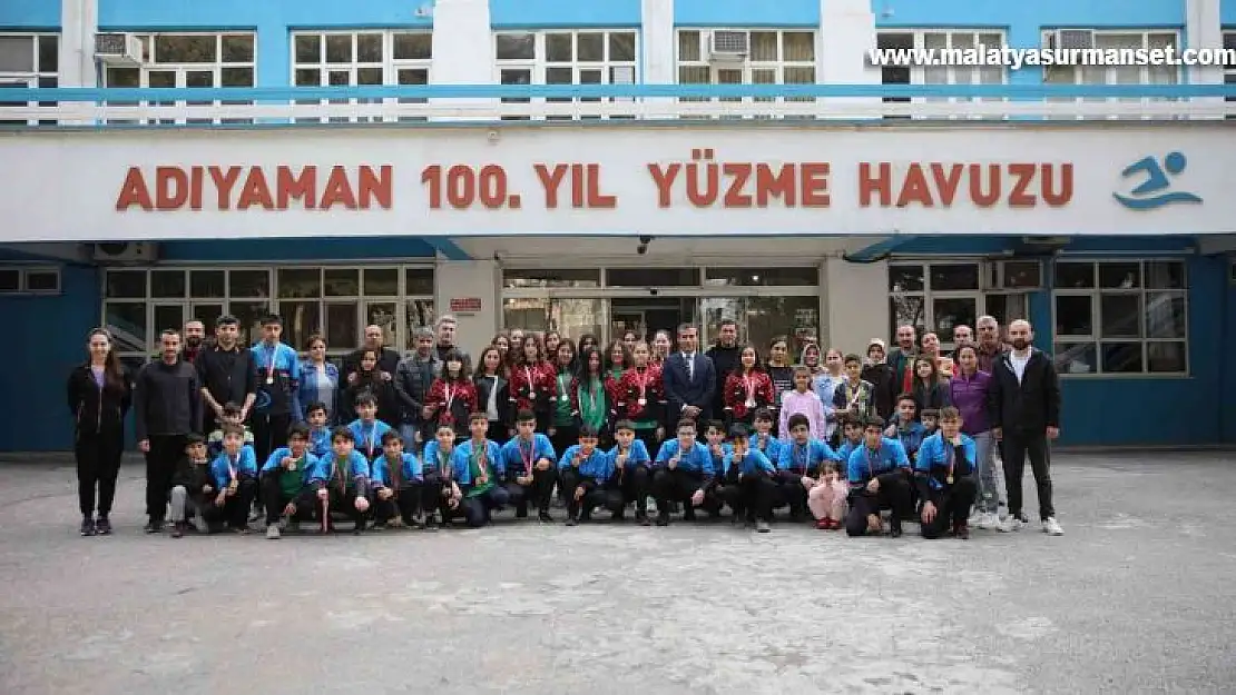 Yüzmede 72 madalya ile büyük başarı