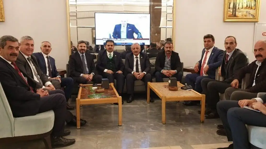 Ziraat odası başkanları milletvekilleriyle görüştü