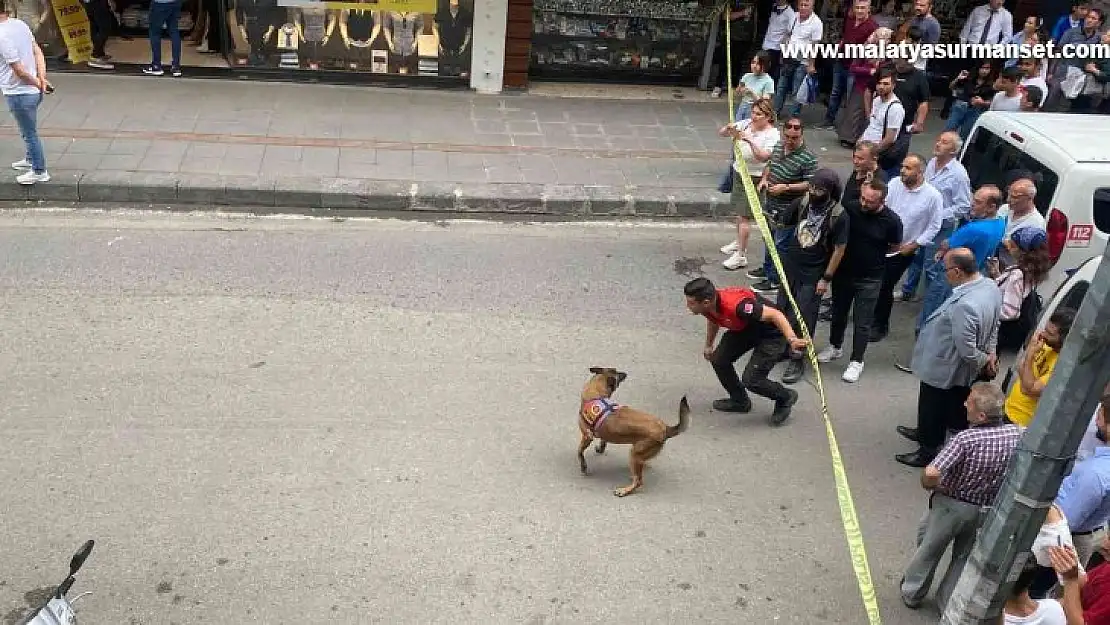 Zonguldak'ta şüpheli paket caddeyi kapattırdı