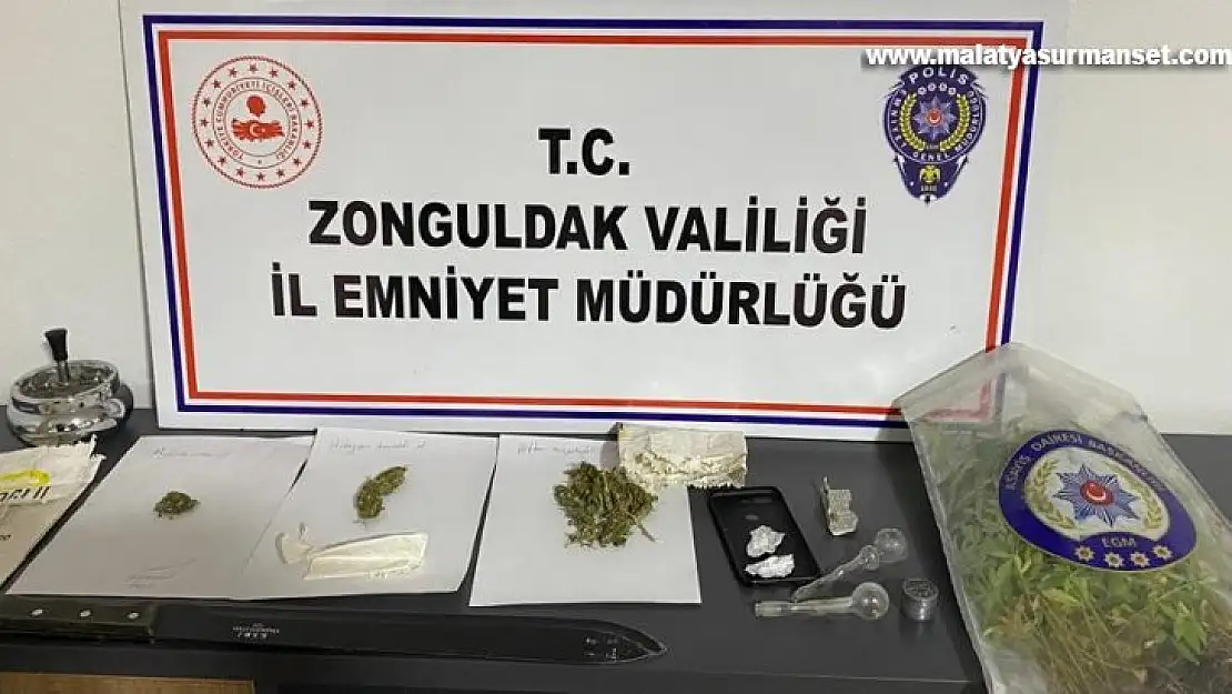 Zonguldak'ta uyuşturucu operasyonu: 1 kişi tutuklandı