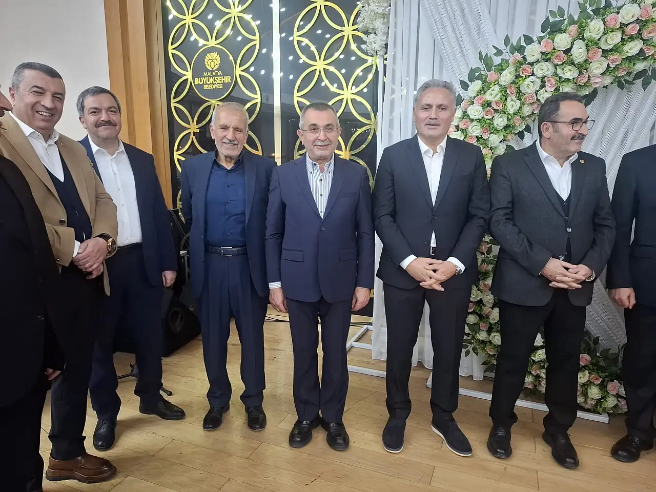 Kahtalı ve Ergün Ailelerinin Mutlu Gününde Malatya Protokolü Bir Araya Geldi