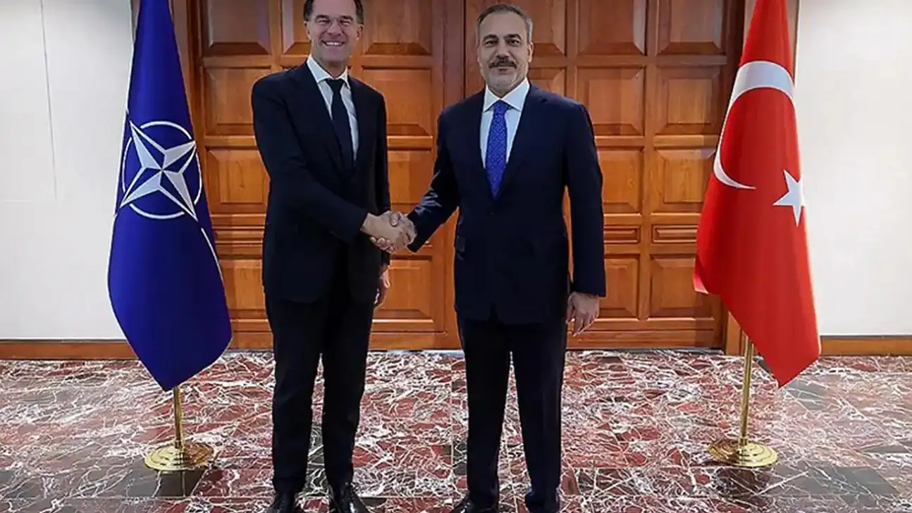 Bakan Fidan, NATO Genel Sekreteri Rutte ile görüştü