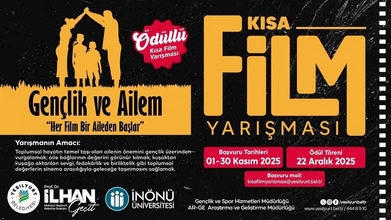 Belediyeden Aile Yılı'na özel kısa film yarışması