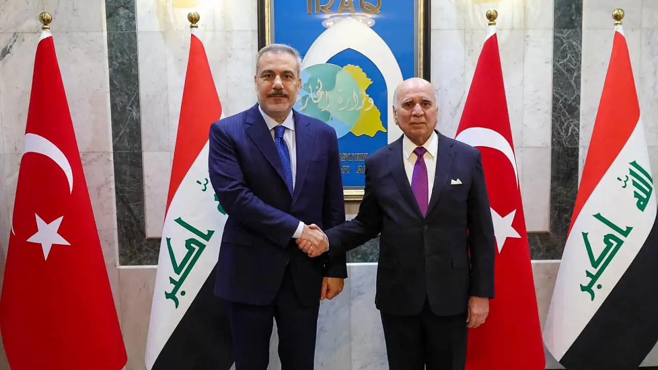 Dışişleri Bakanı Fidan Iraklı mevkidaşı Hüseyin ile görüştü