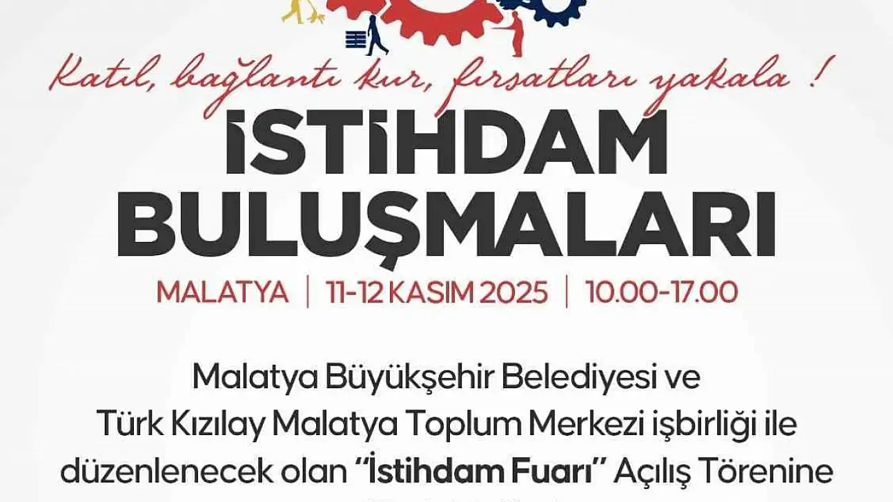 İstihdam buluşmaları Malatya'da başlıyor