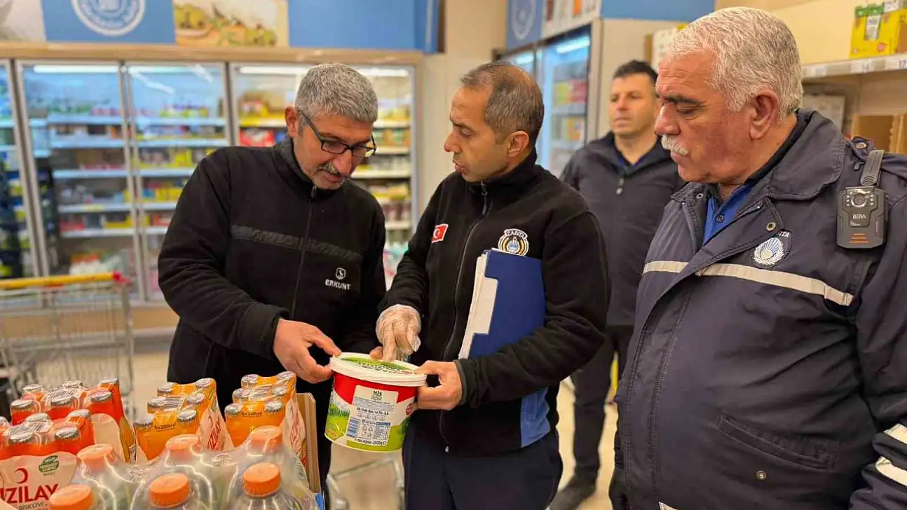 Yeşilyurt'ta yılbaşı öncesi denetimler arttı