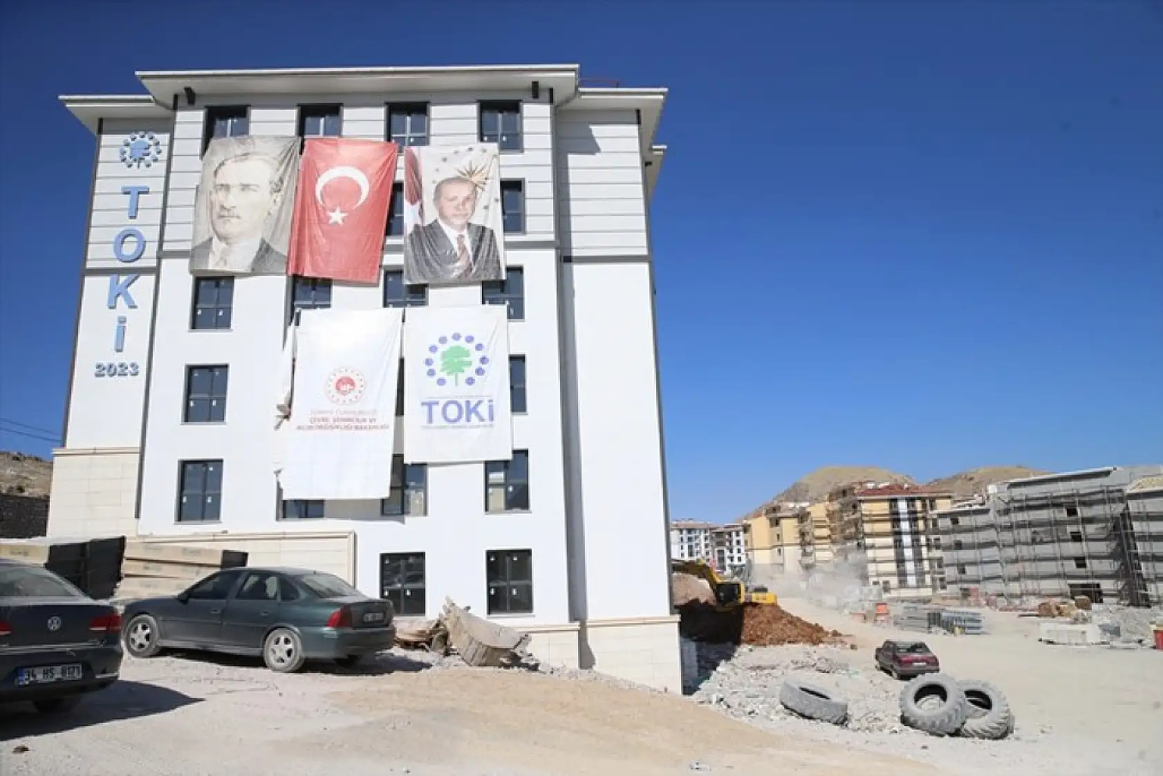 Battalgazi'de deprem konutları yükseliyor