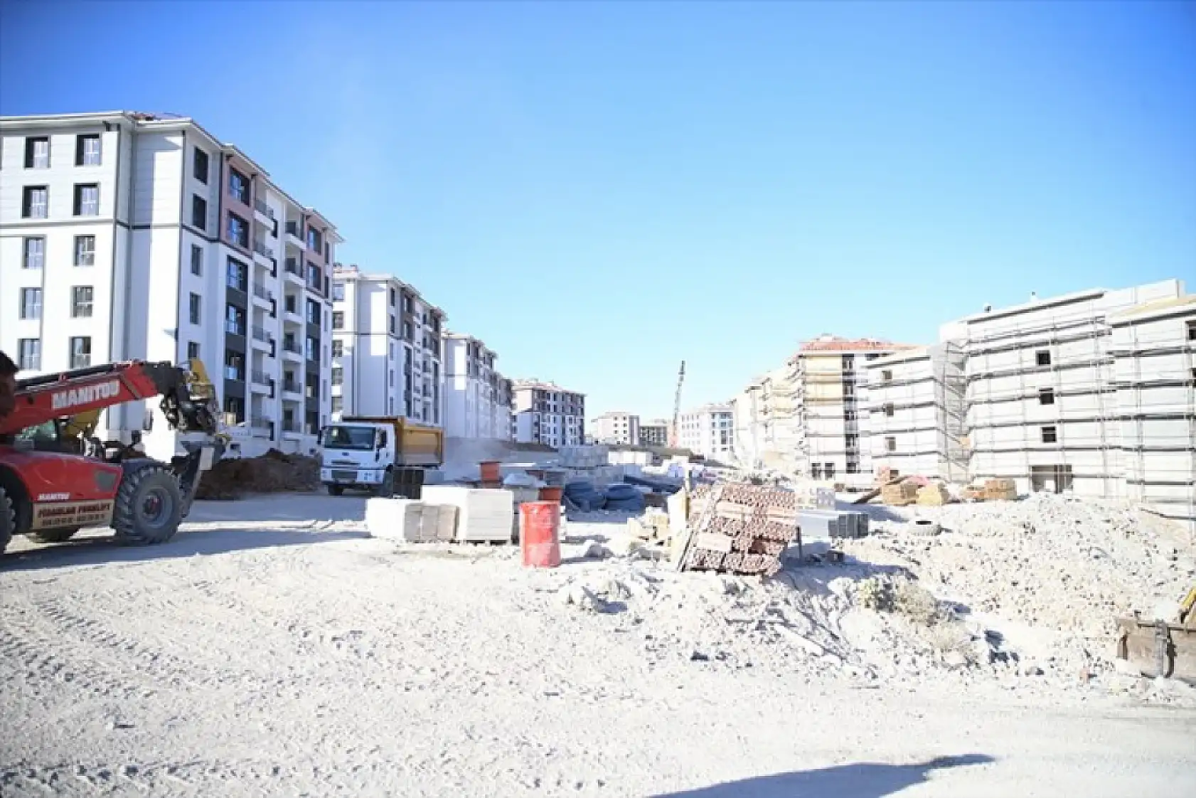 Battalgazi'de deprem konutları yükseliyor