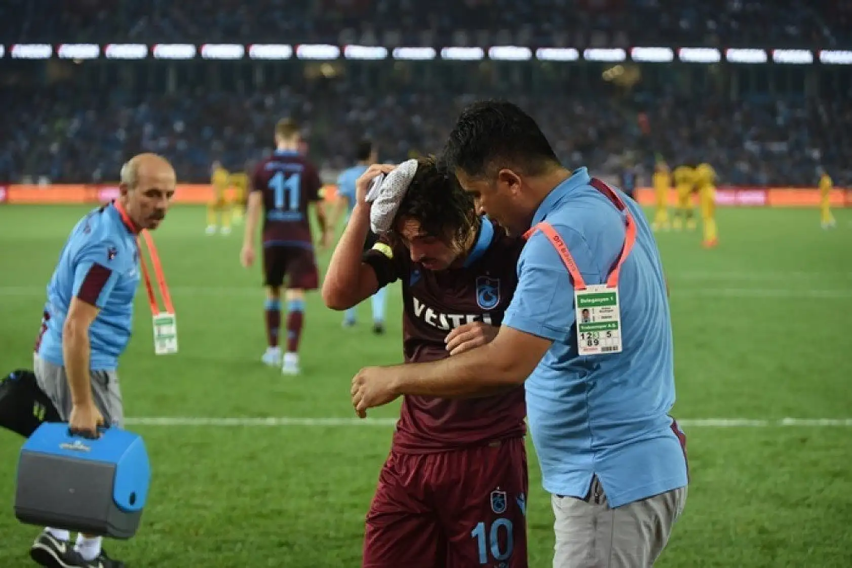 Trabzonspor Yeni Malatyaspor Karşılaşmasından Kareler