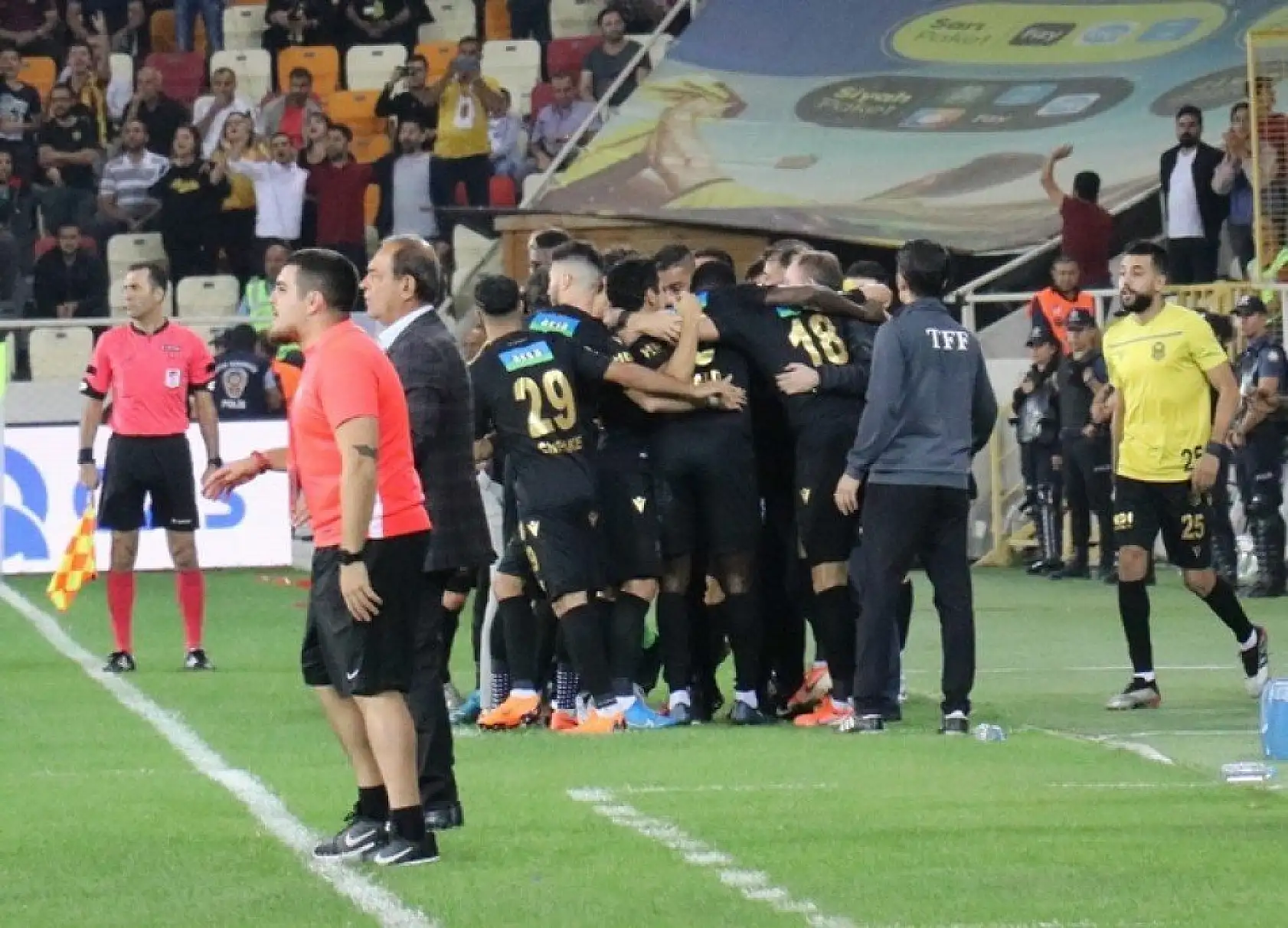 Denizlispor BtcTürk Yeni Malatyaspor Karşılaşmasından Kareler