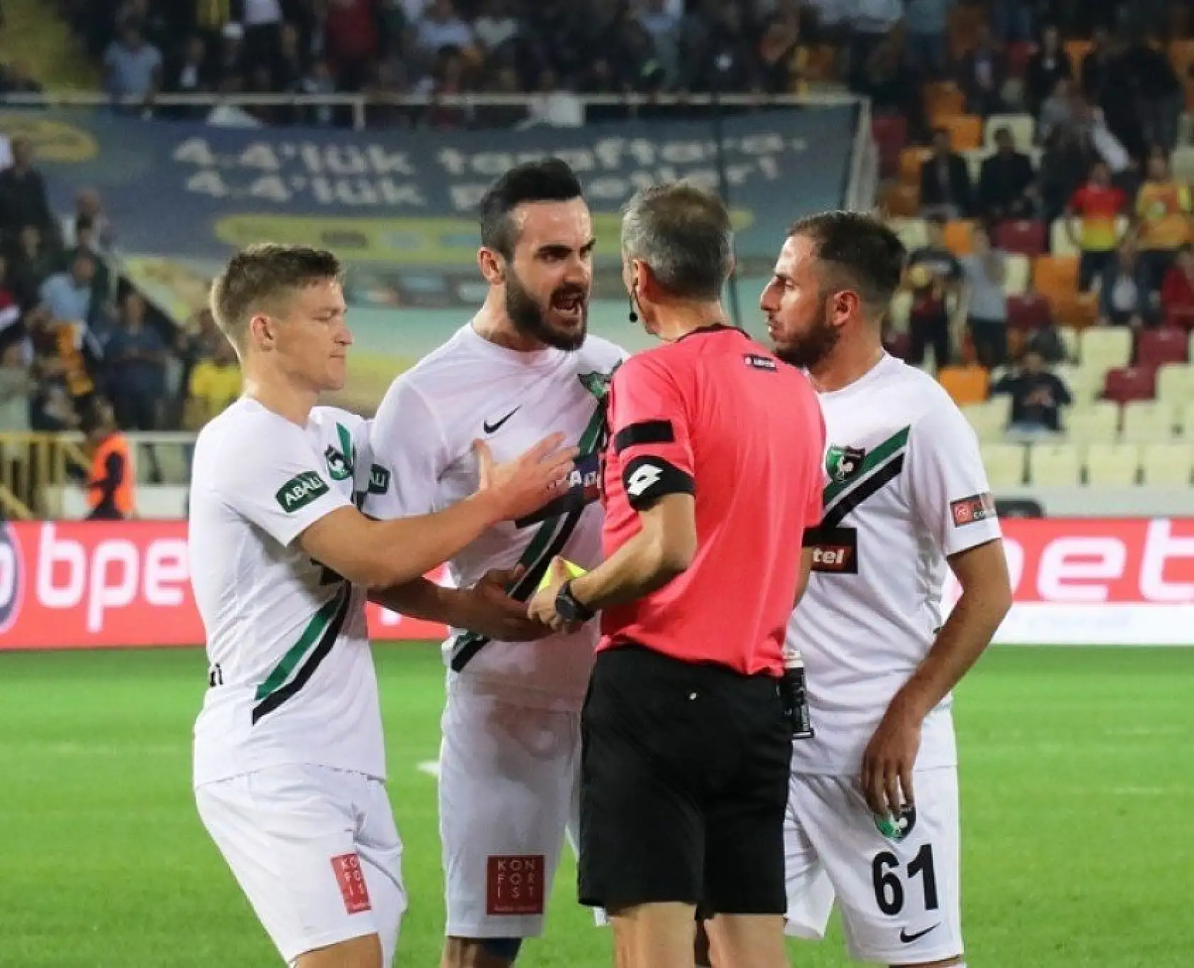 Denizlispor BtcTürk Yeni Malatyaspor Karşılaşmasından Kareler