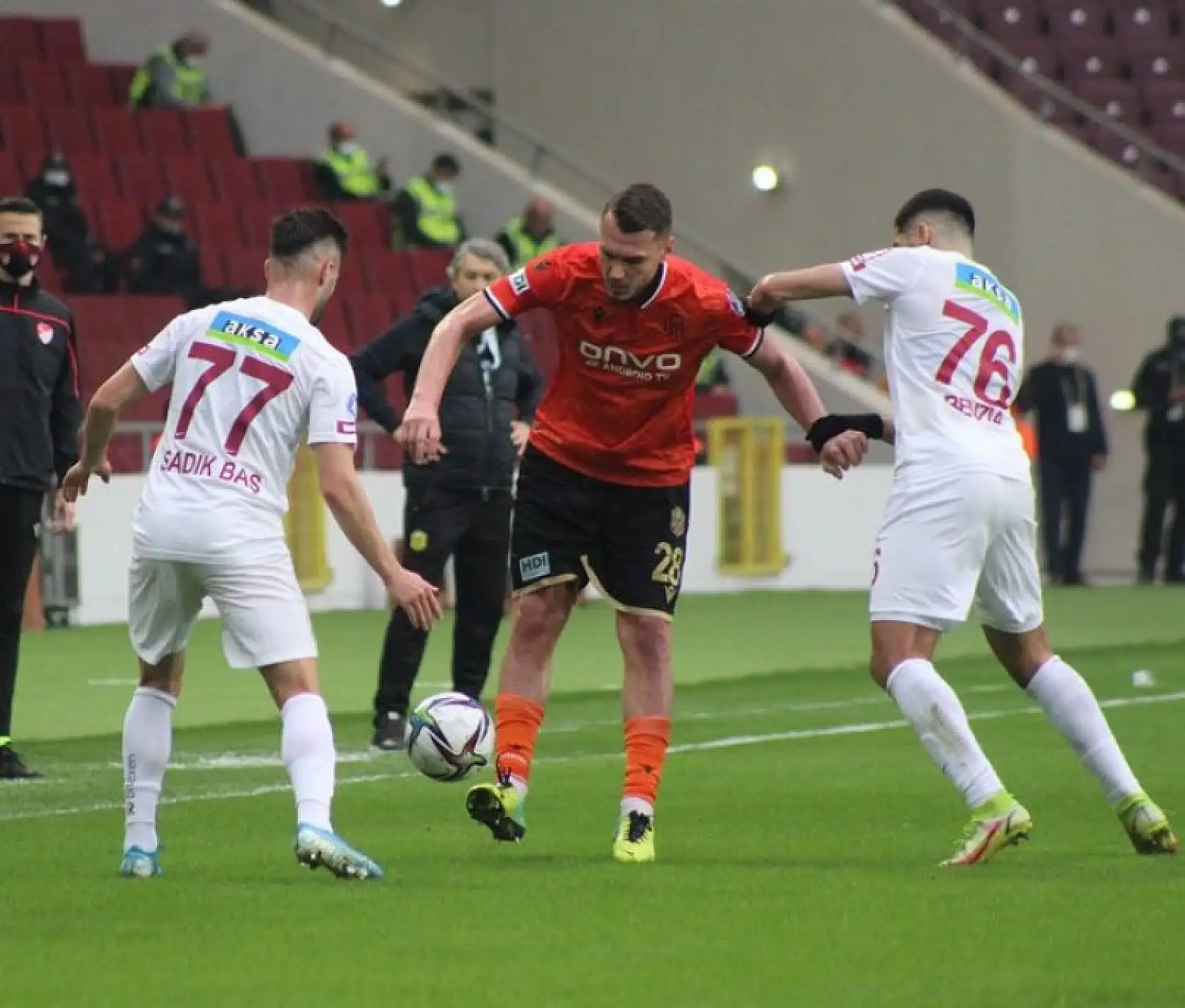 Atakaş Hatayspor Yeni Malatyaspor Karşılaşmasından Kareler