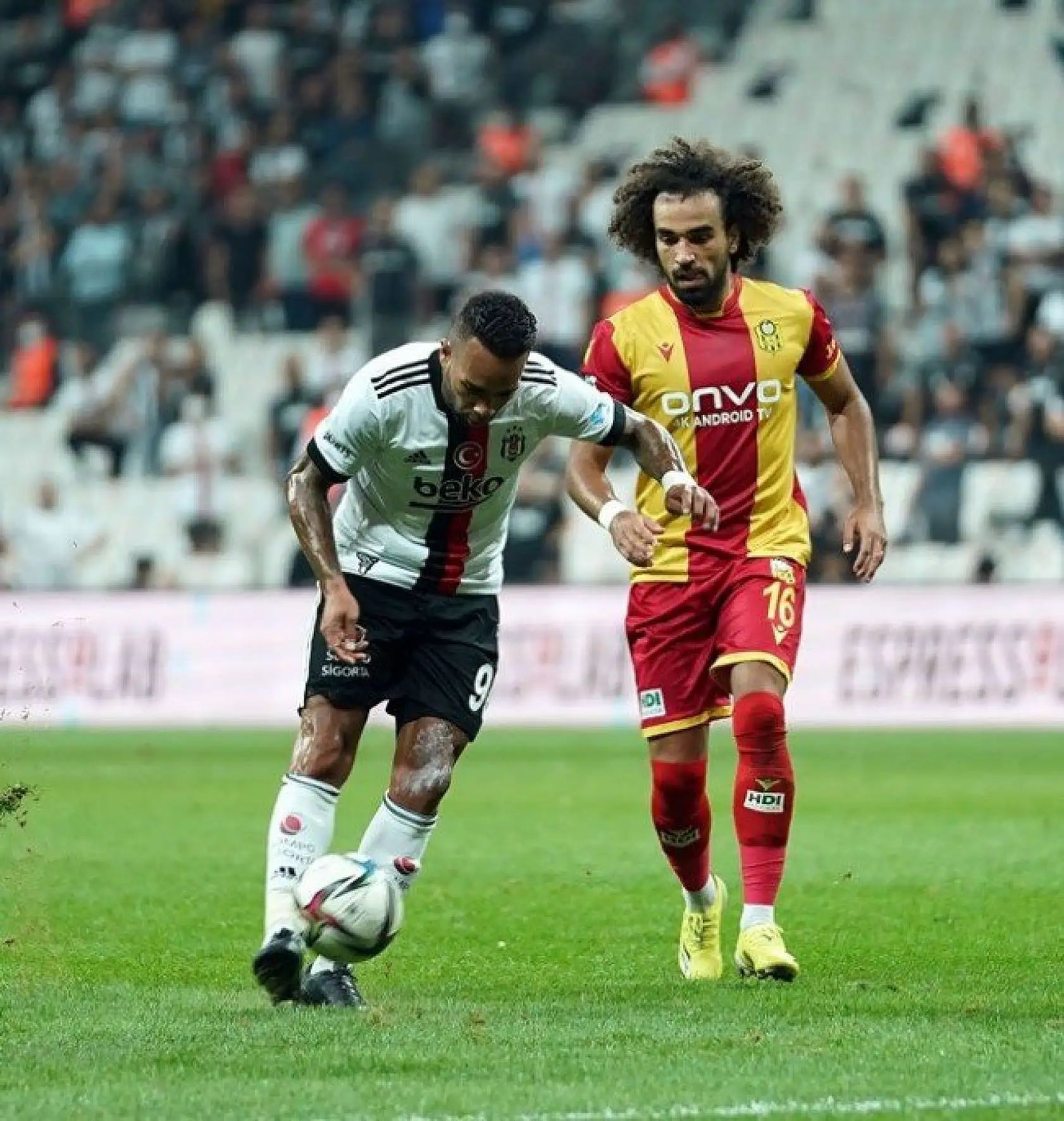 Beşiktaş Ö.K. Yeni Malatyaspor Karşılaşmasından Kareler