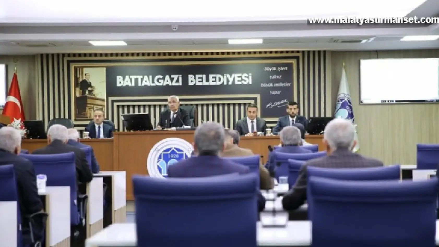 Battalgazi Belediye Meclisi 2022 Yılının Son Toplantısını Yaptı