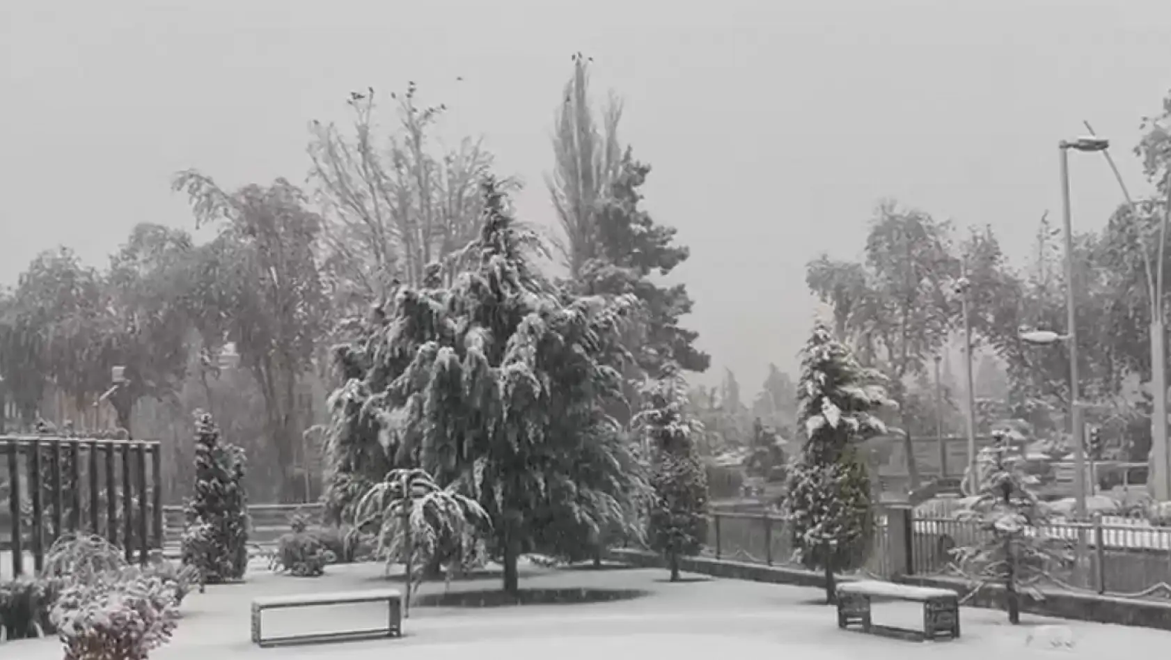 Malatya'nın İl Kar'ı Yağdı