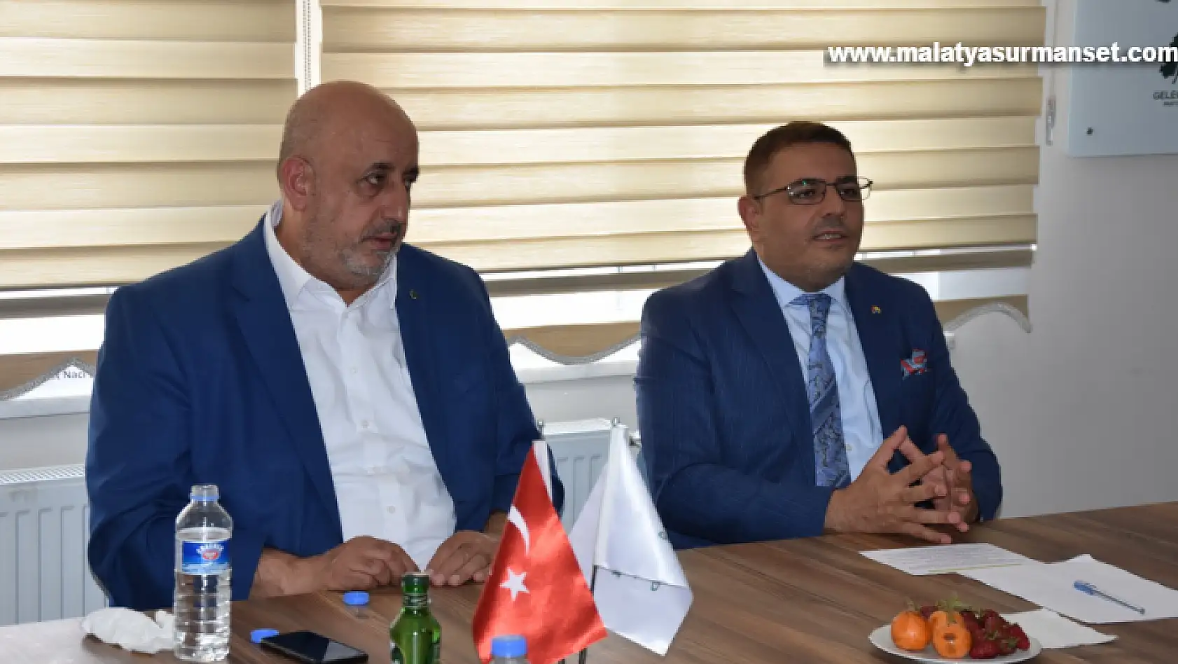 Malatya TSO'dan Gelecek Partisi İl Başkanlığına iadeyi ziyaret