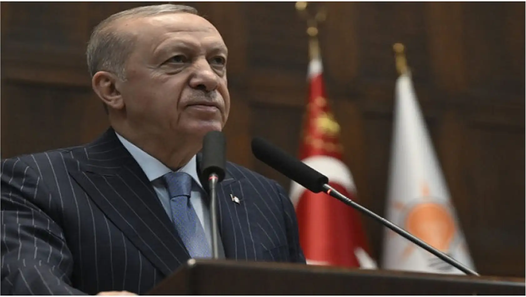 Cumhurbaşkanı Erdoğan'dan bayrak açıklaması