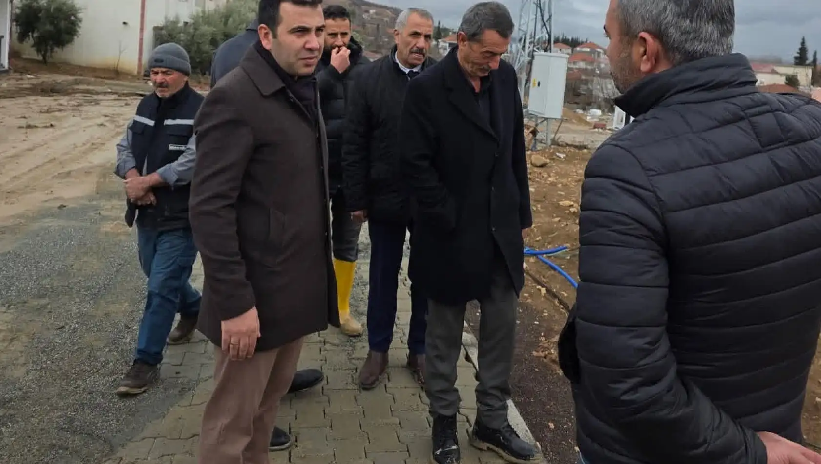 Kaymakam Algın, köylerde incelemelerde bulundu